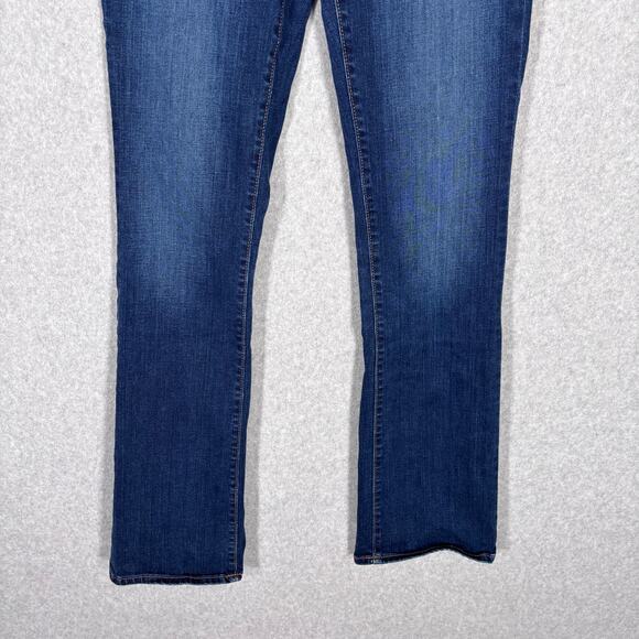 Y2K LOFT Bootcut Jeans 4T Modern Baby Boot Low Rise Stretch Faded Western 27x32 - Picture 3 of 11